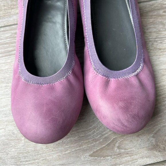 Blondo Lilac Leather Ersilia Wedge Pump - Picture 4 of 16